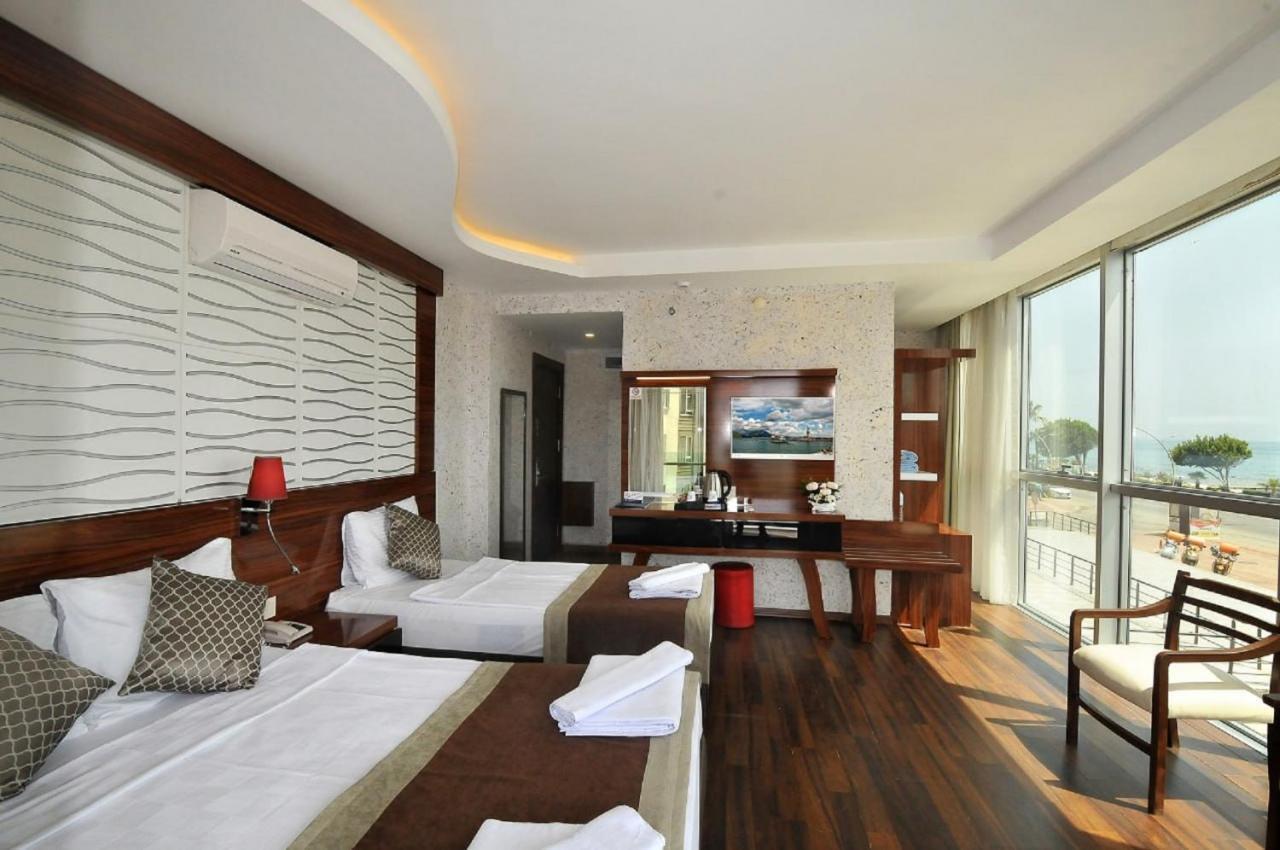 Uk Blue Coast Hotel (Adults Only) ألانيا المظهر الخارجي الصورة