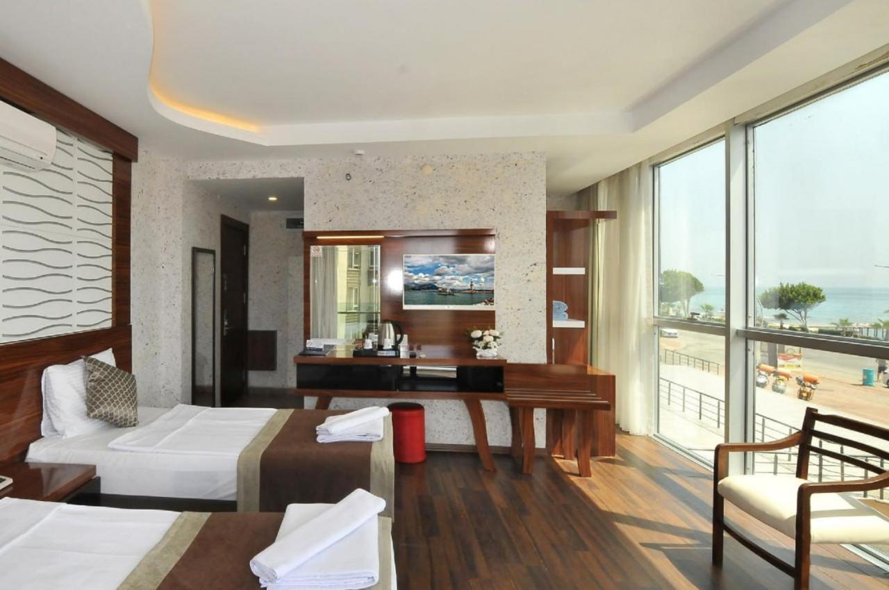 Uk Blue Coast Hotel (Adults Only) ألانيا المظهر الخارجي الصورة