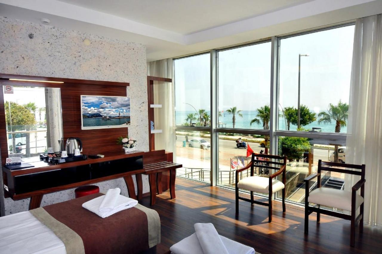 Uk Blue Coast Hotel (Adults Only) ألانيا المظهر الخارجي الصورة